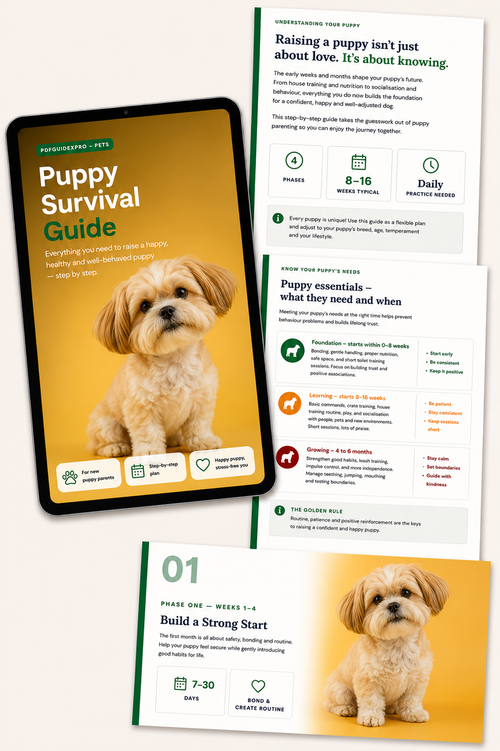 PUPPY SURVIVAL GUIDE