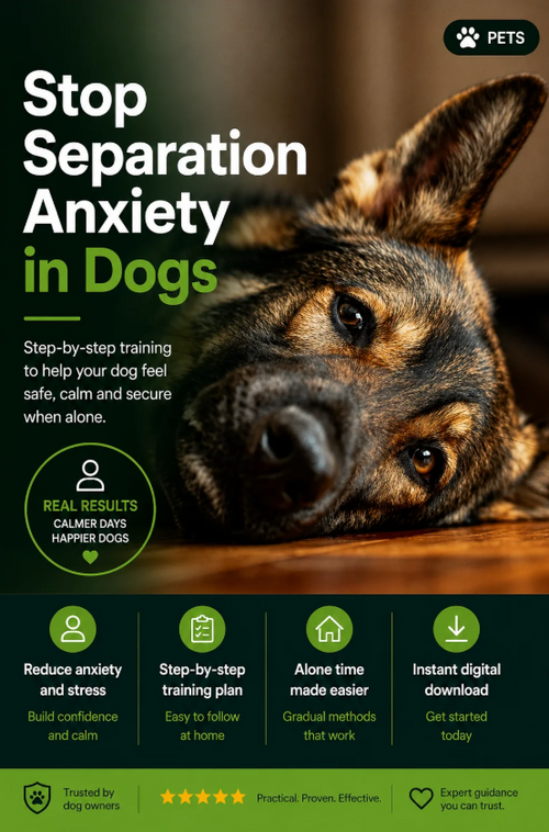 Separation Anxiety in Dogs - Fixed